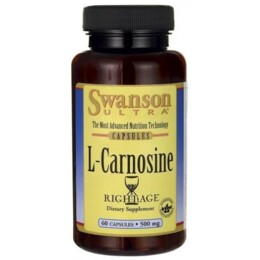 L-carnosine L-karnozyna 500 mg 60 kapsułek Swanson